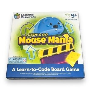 Learning Resources Mouse Mania: Code & Go Robot Mouse Board Game